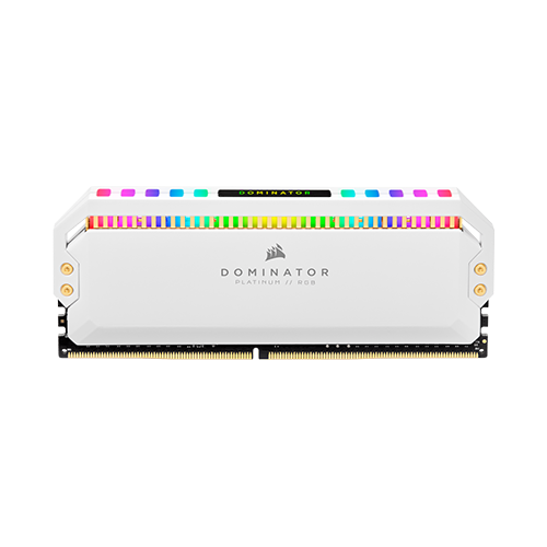 Corsair Dominator Platinum RGB 8GB 3200MHz DDR4 RAM (White)